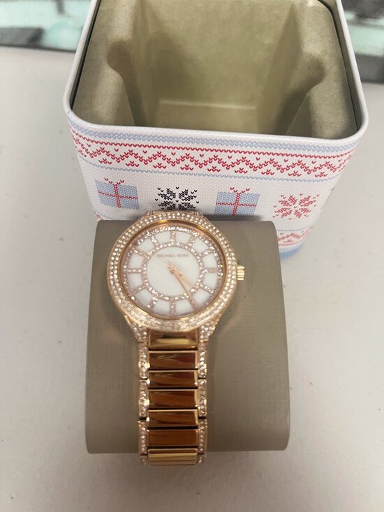 Michael Kors MK3313 Women\'s Rose Gold Tone Crystal Watch main image 6